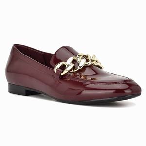 Nine West Chain Slip-On Loafers Rood Nederland | TEW-184056